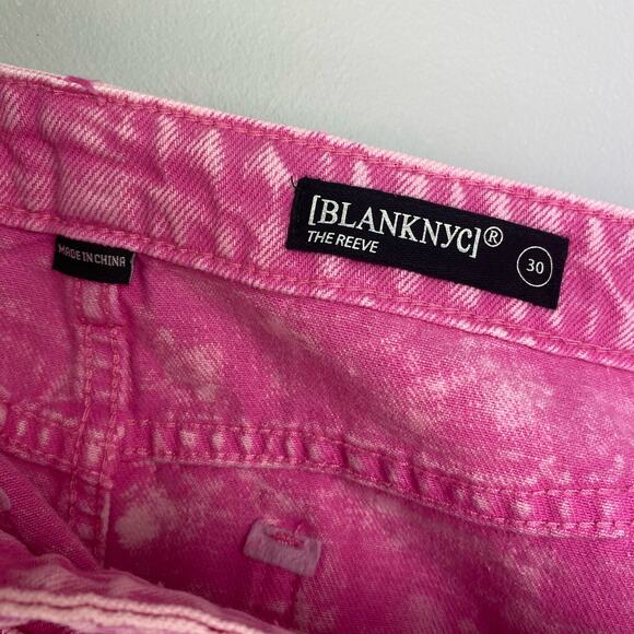 BLANKNYC The Reeve Flamingo High Rise Ribcage Shorts Size 30/10 - Picture 9 of 11